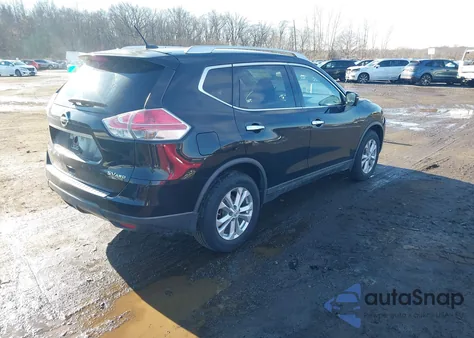 2015 Nissan Rogue Sv из США, поврежденный, VIN KNMAT2MV1FP538588